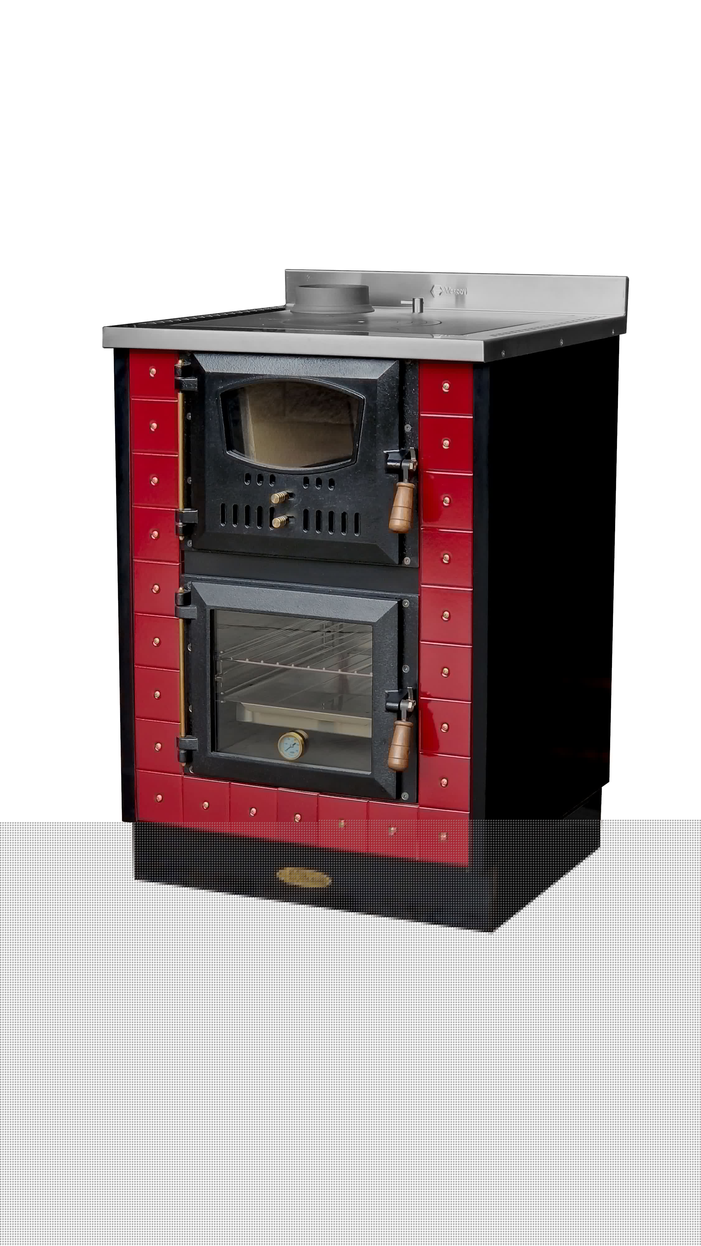 Cucina legna classica incasso Jessica 60
