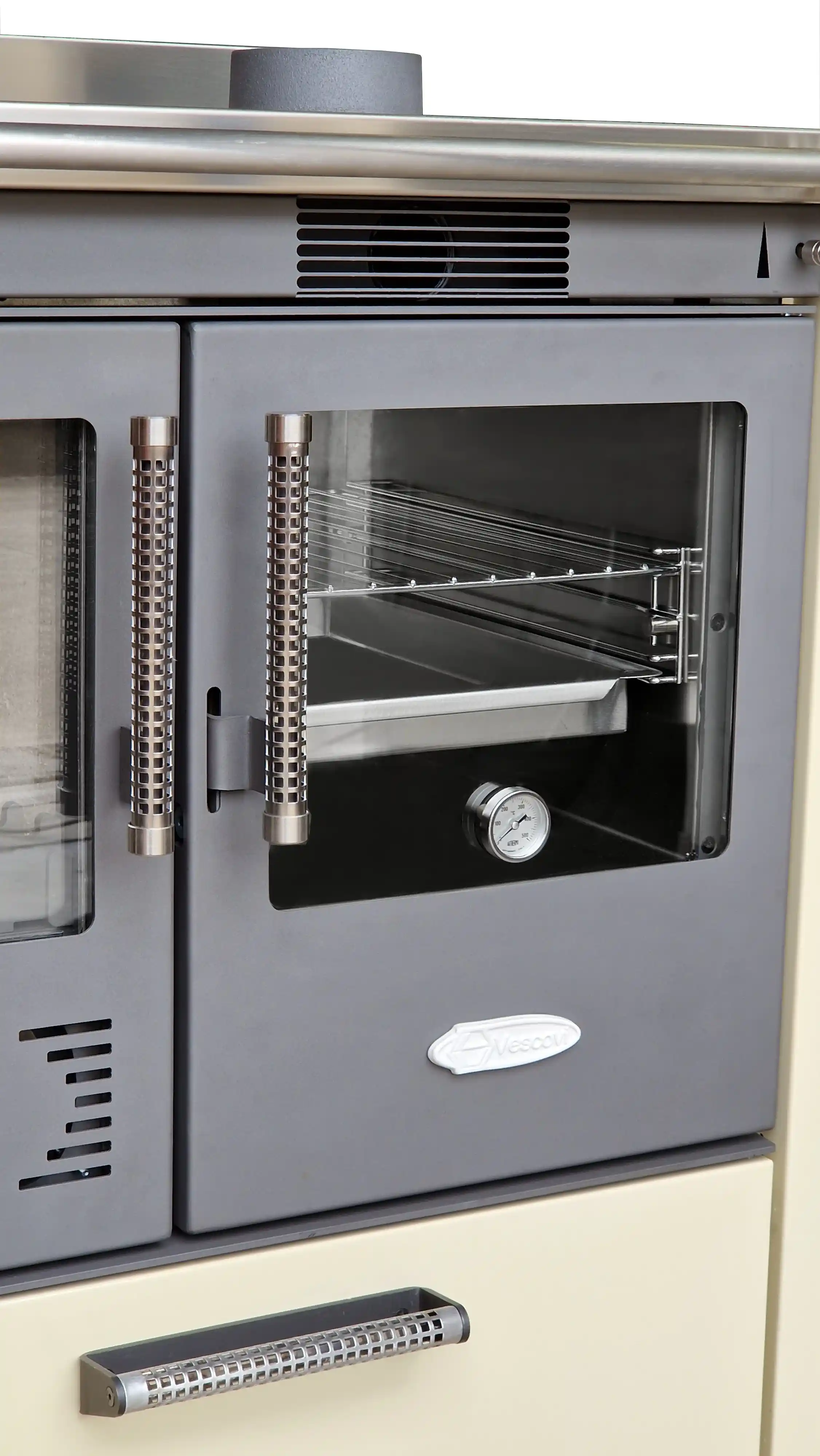 Cucina legna modello Dama porta forno