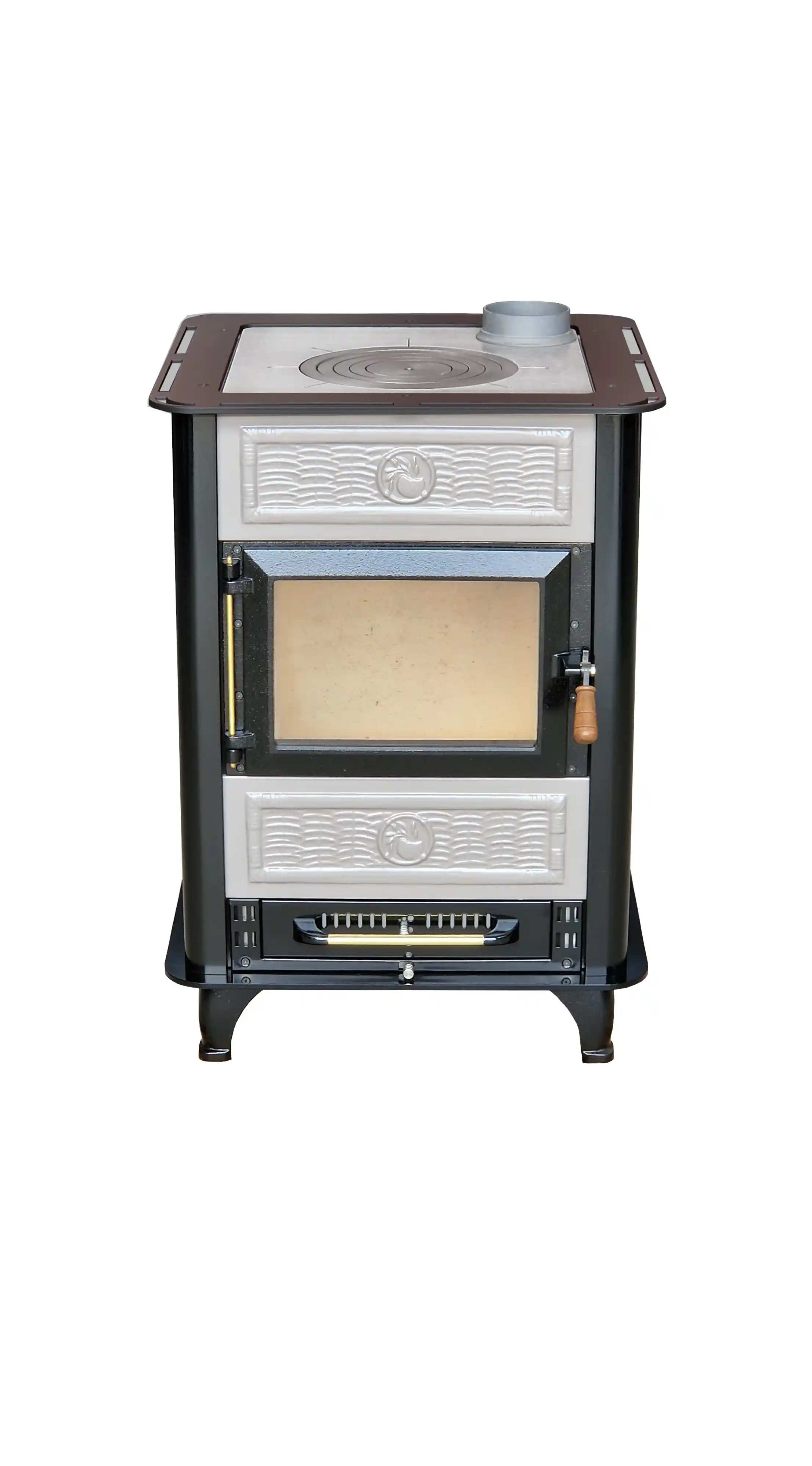 Termocucina a legna Maxi FC - vista frontale