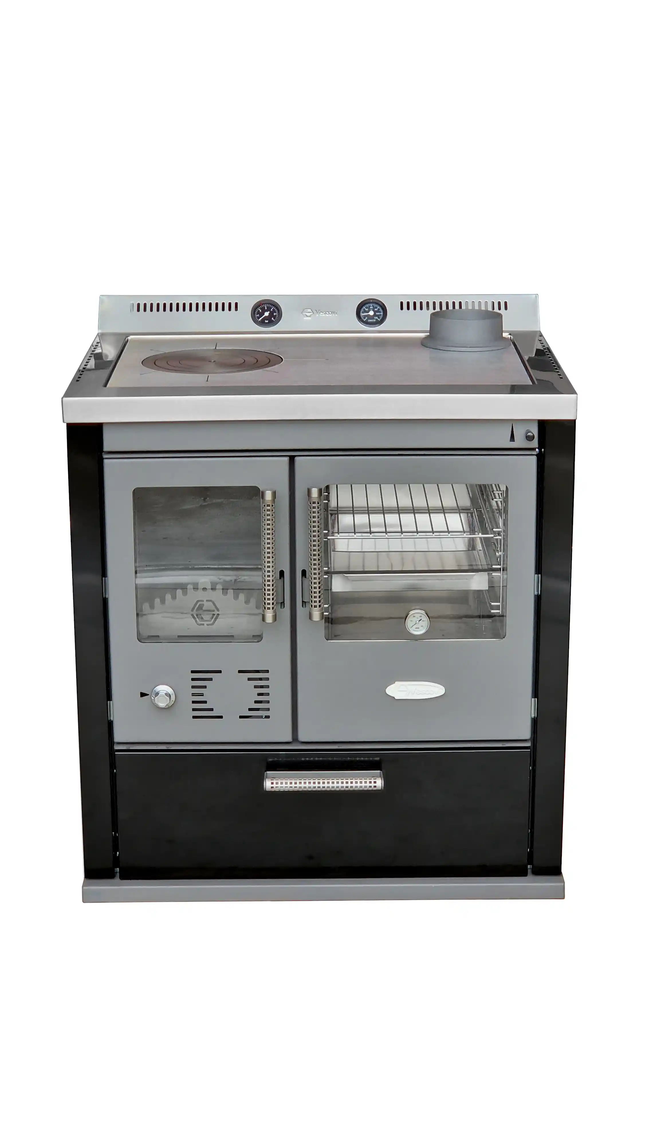 Termocucina a legna Dama FC vista frontale